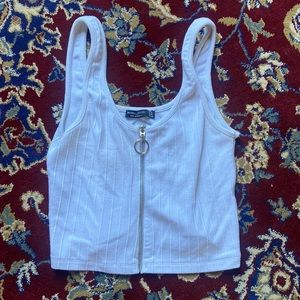 Bershka zip top